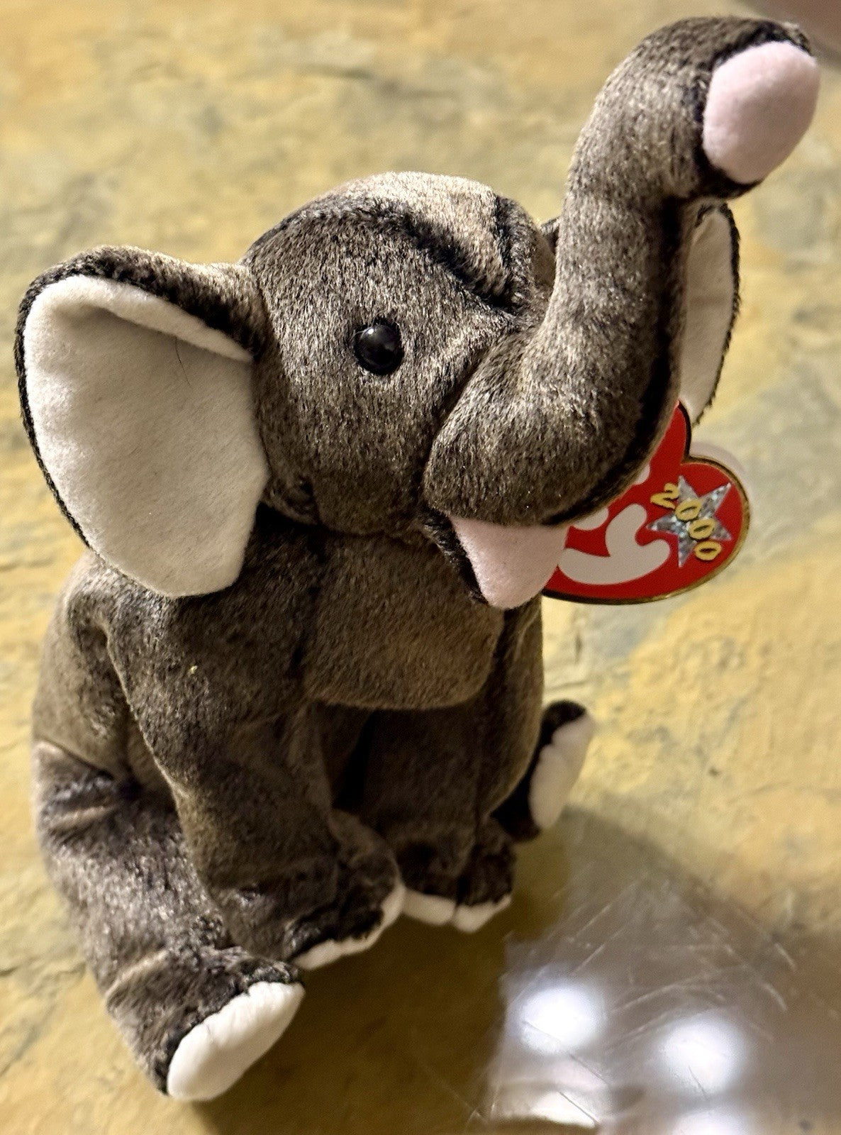 Ty Beanie Baby- Trumpet the Elephant