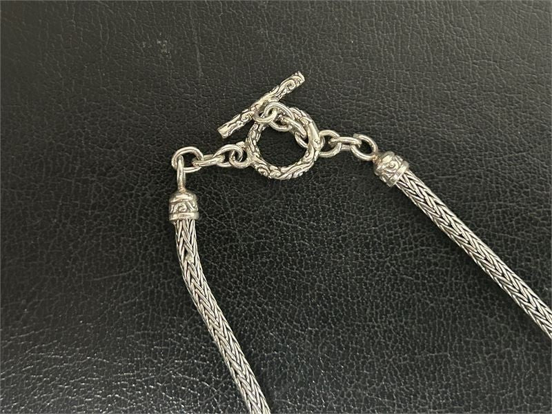 Vintage Sterling Silver ATI Heart Bracelet
