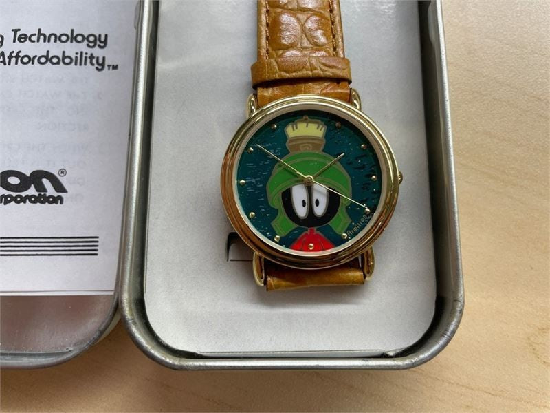 Armstrong Vintage 1994 Loony Tunes Marvin The Martian Watch (READ DESCRIPTION)