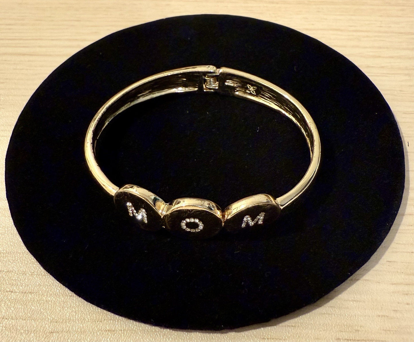 MOM Gold Tone Bracelet