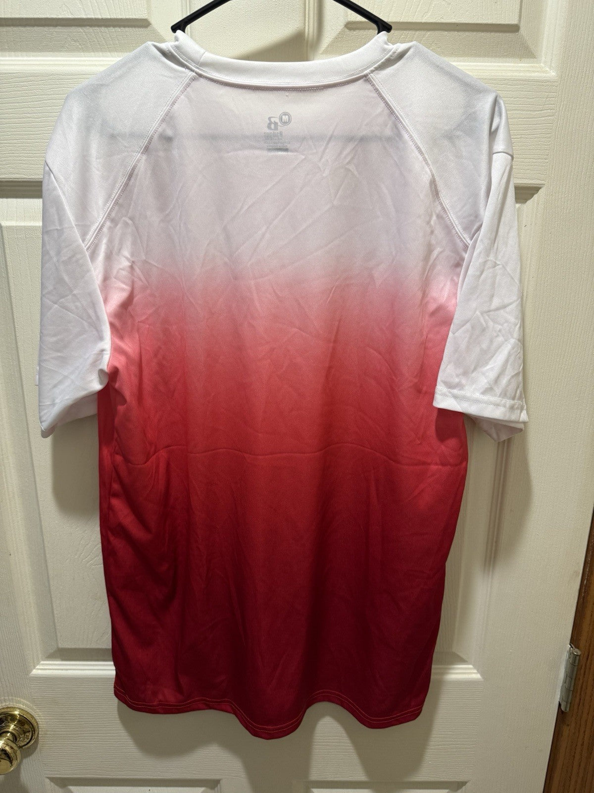 Badger Sport Ombre T-Shirt - Red