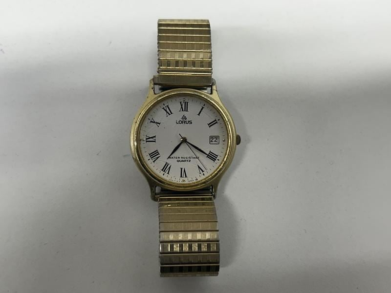 Lorus Water Resistant Quartz Roman Numeral Wristwatch