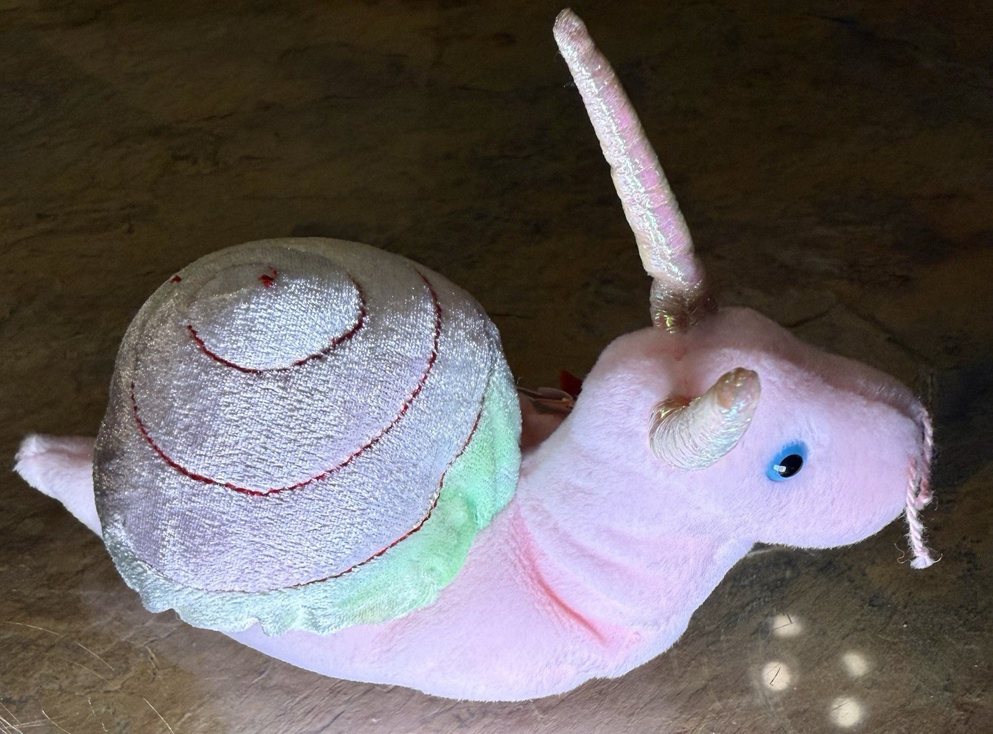 Ty Beanie Baby Swirly the Snail