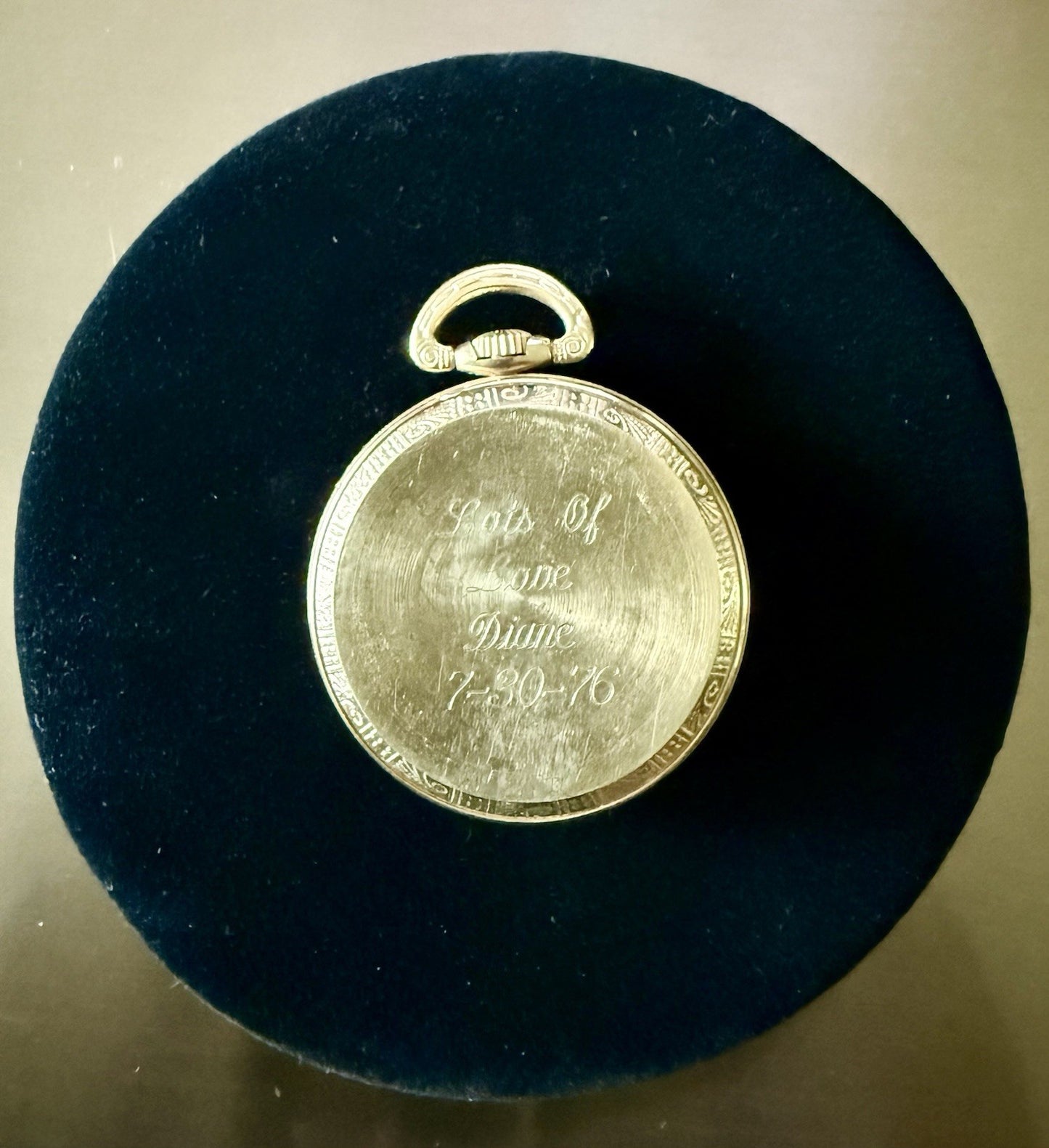Vintage Caravelle Pocket Watch