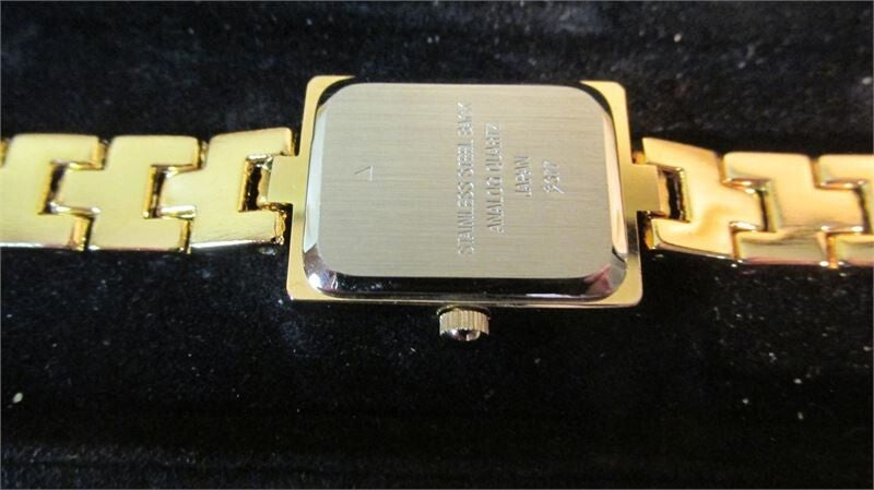 Ladies Rhinestone Encrusted Wrist Watch