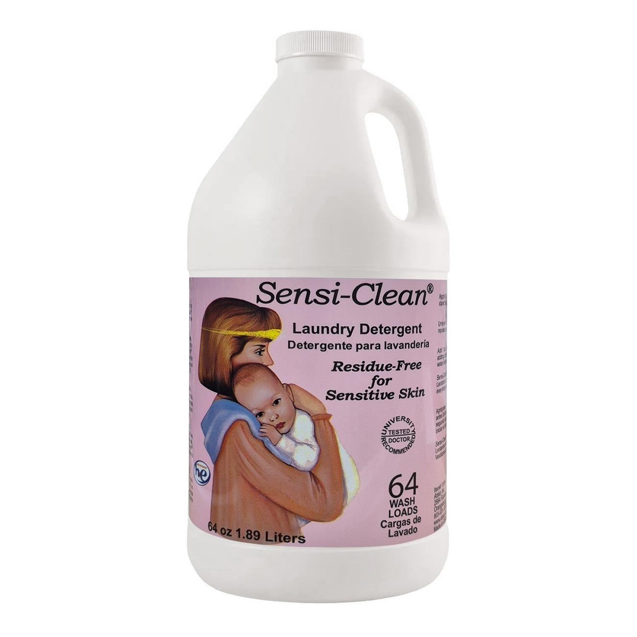 Atsko Sensi-Clean Scent-Free Laundry Detergent – 2 quart = 64 Wash Loads