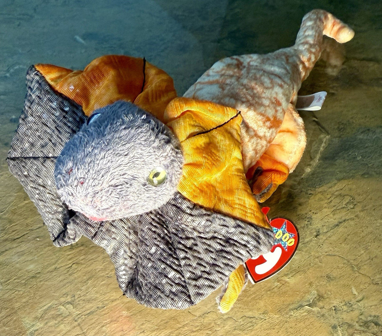 Vintage 2000 TY Beanie Babies Collection - Slayer the Frilled Lizard w/ Tags