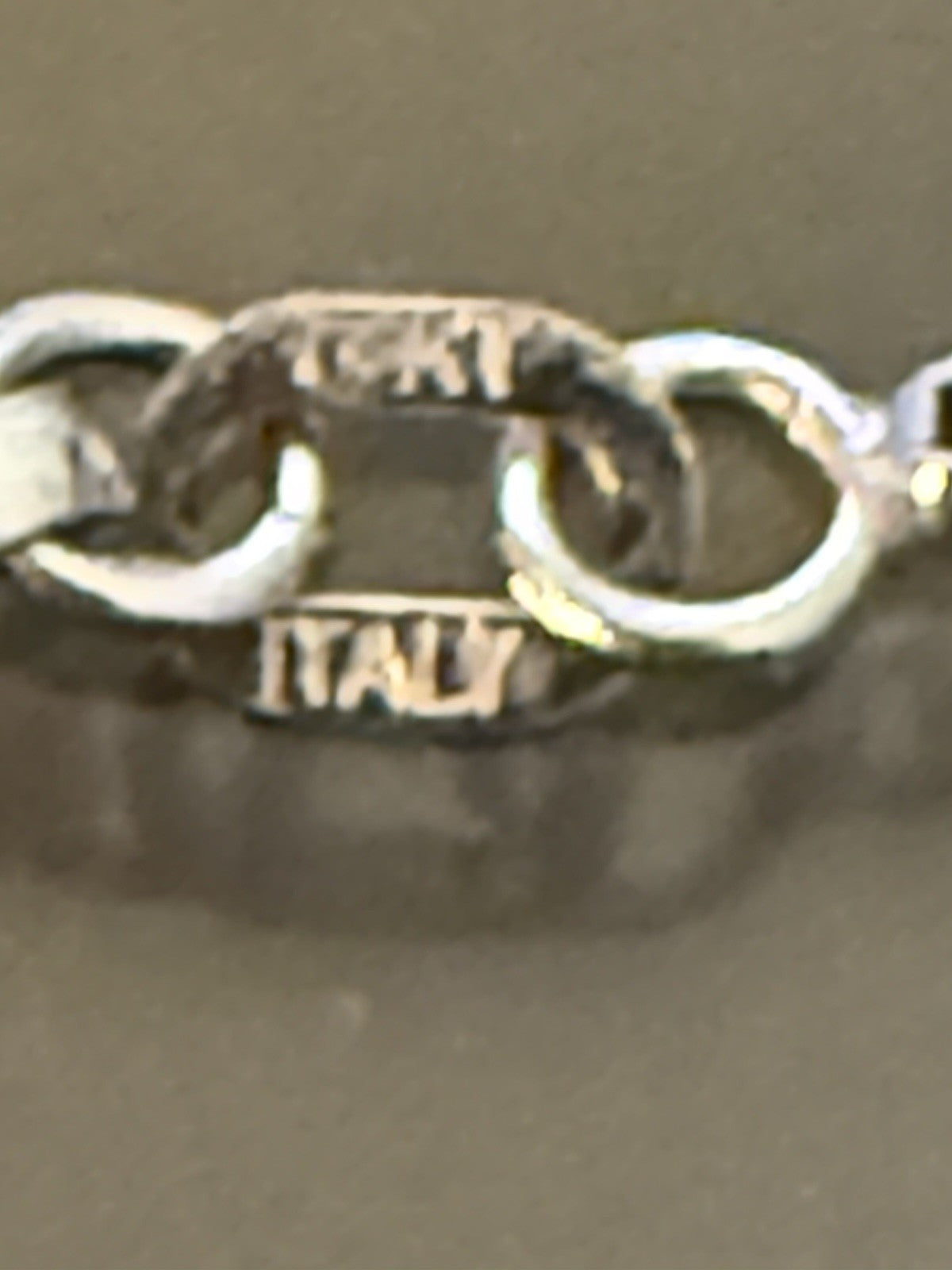Solid 14k Gold Box Chain Necklace - 6.09g - Italian Made - Genuine Fine Jewelry