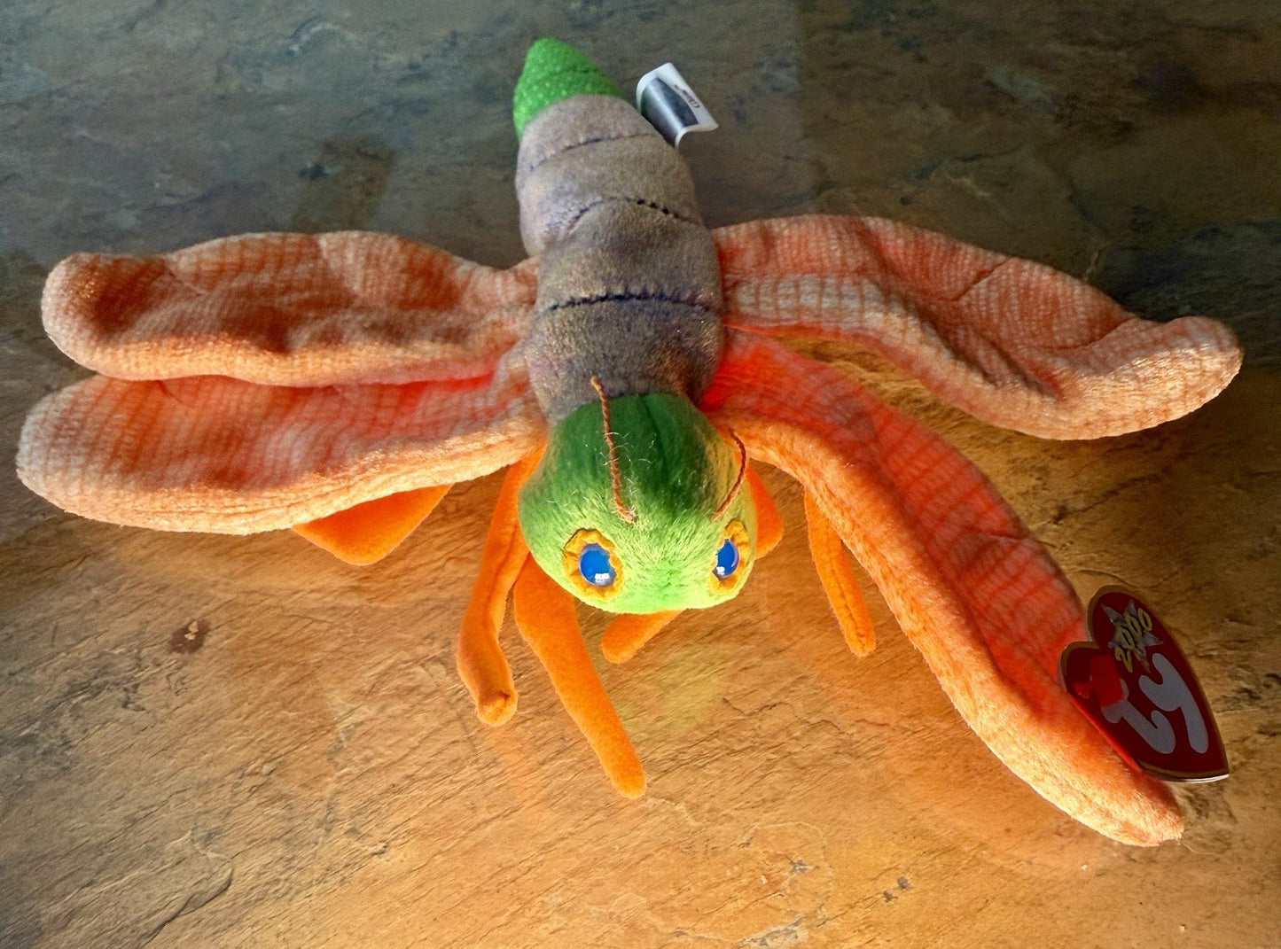 Ty Beanie Baby - GLOW the Lightning Bug