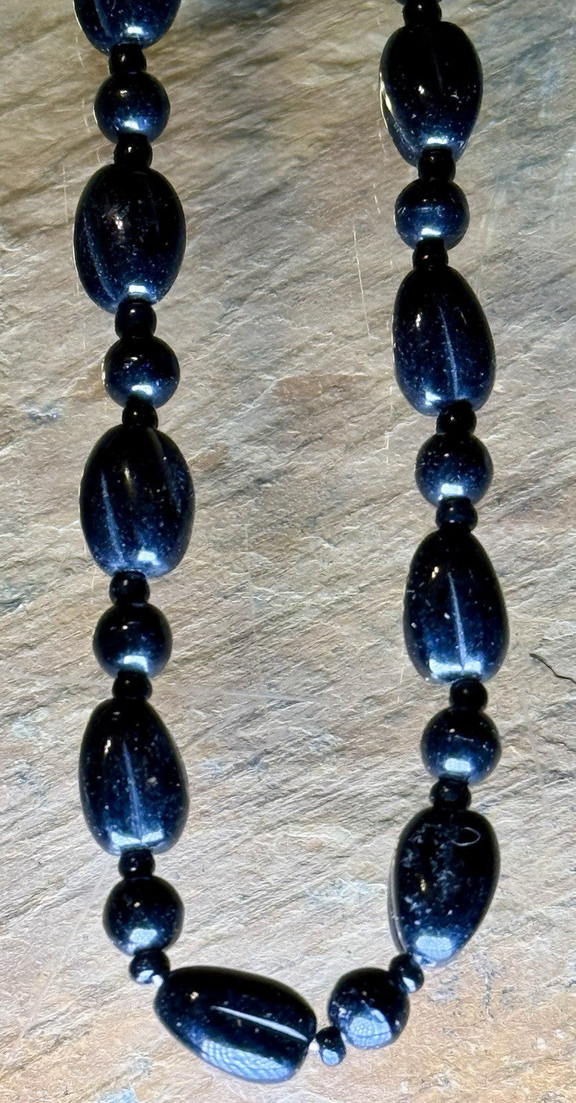 Vintage Lucite Bead Necklace