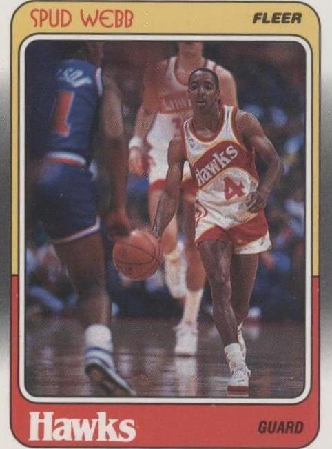 1988-89 Fleer - Spud Webb #4