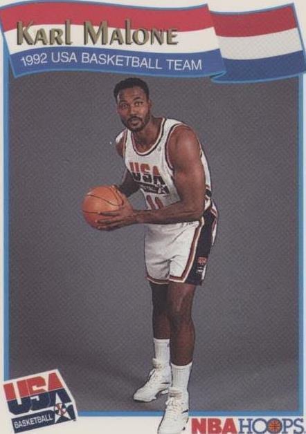1991-92 Nba Hoops Mcdonald's - Karl Malone #56