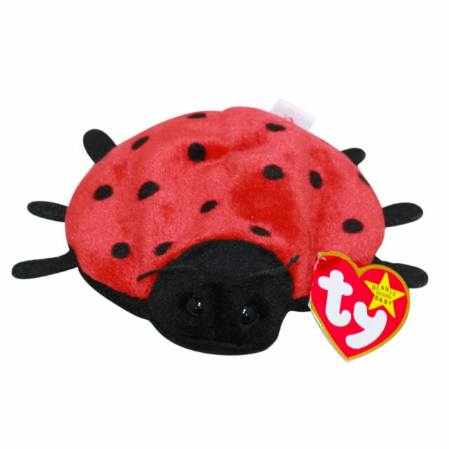 TY Beanie Baby Lucky The Ladybug with Spots