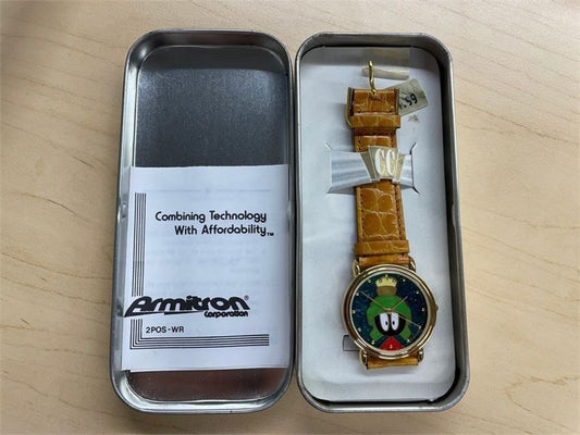 Armstrong Vintage 1994 Loony Tunes Marvin The Martian Watch (READ DESCRIPTION)