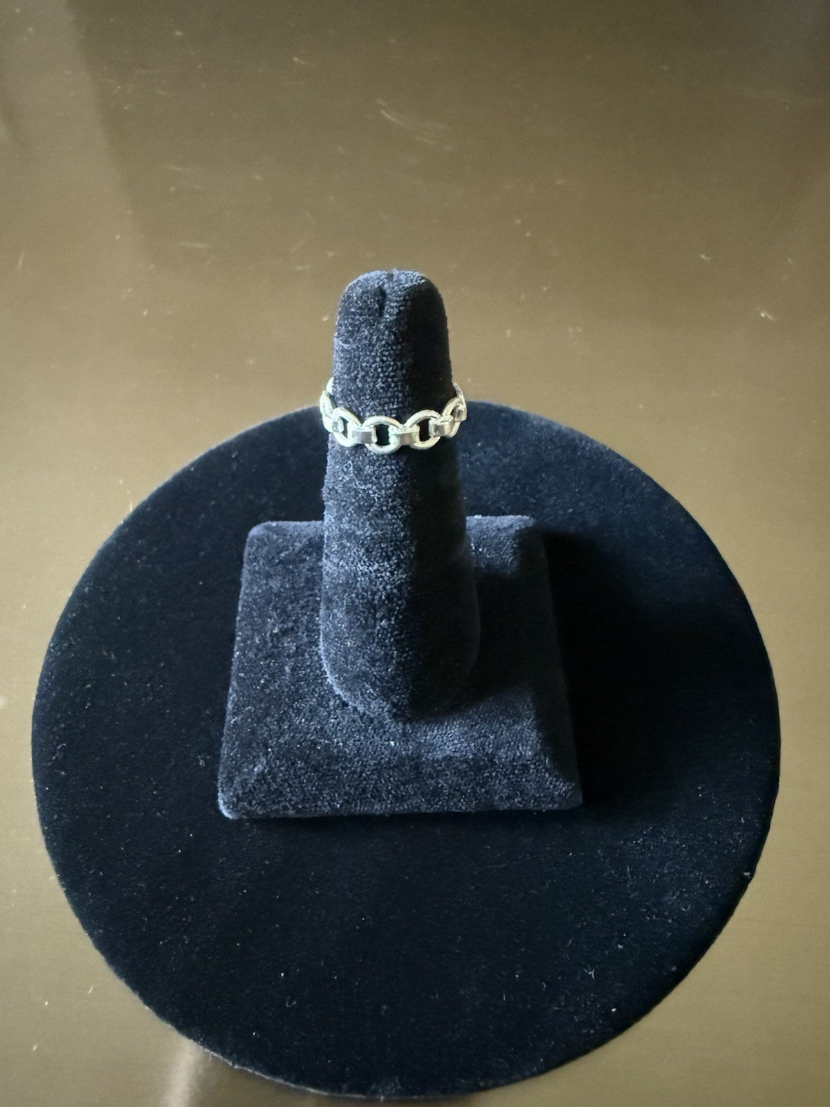 Vintage Sterling Silver Ring Size 7.75