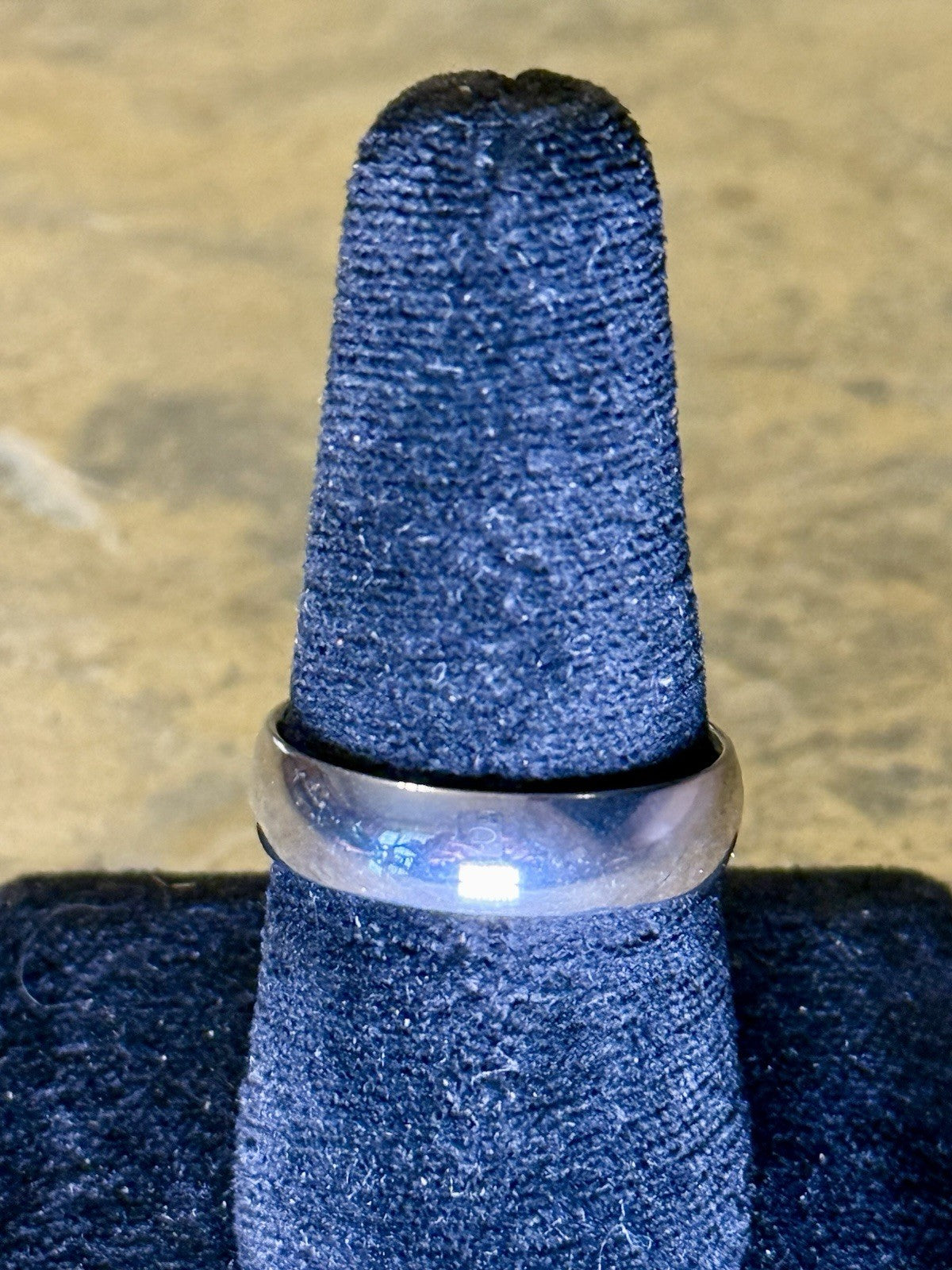 Titanium Steel Wedding Band (6 mm)- Size 11
