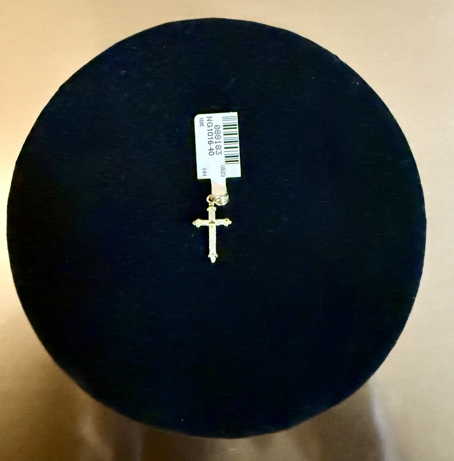 Yellow Gold Cross Pendant 10 Karat