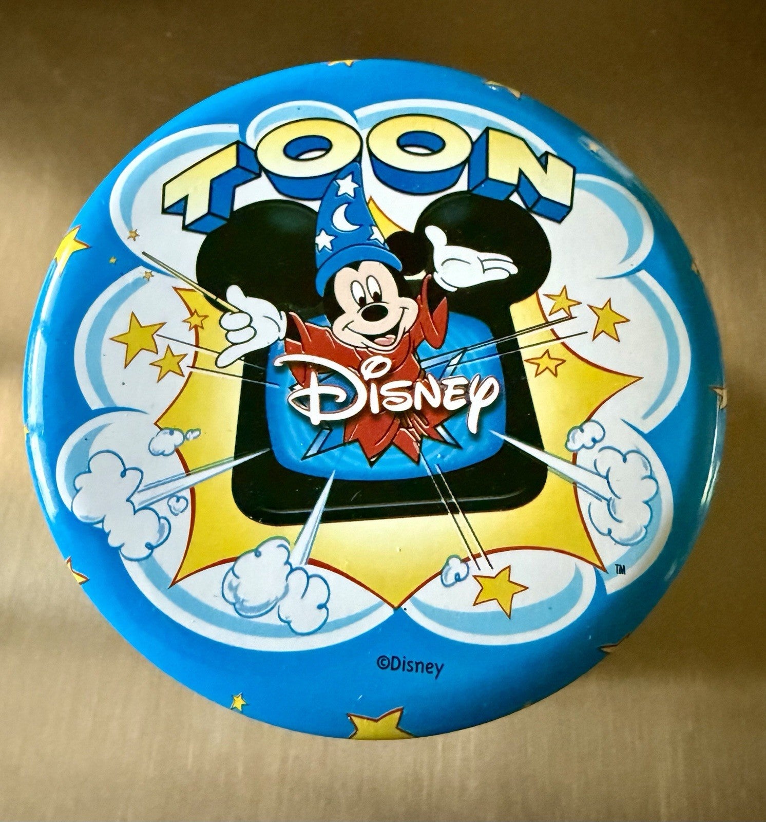 DISNEY TOON MICKEY MOUSE SORCERER FANTASIA POP UP WATCH 4729 - NEW