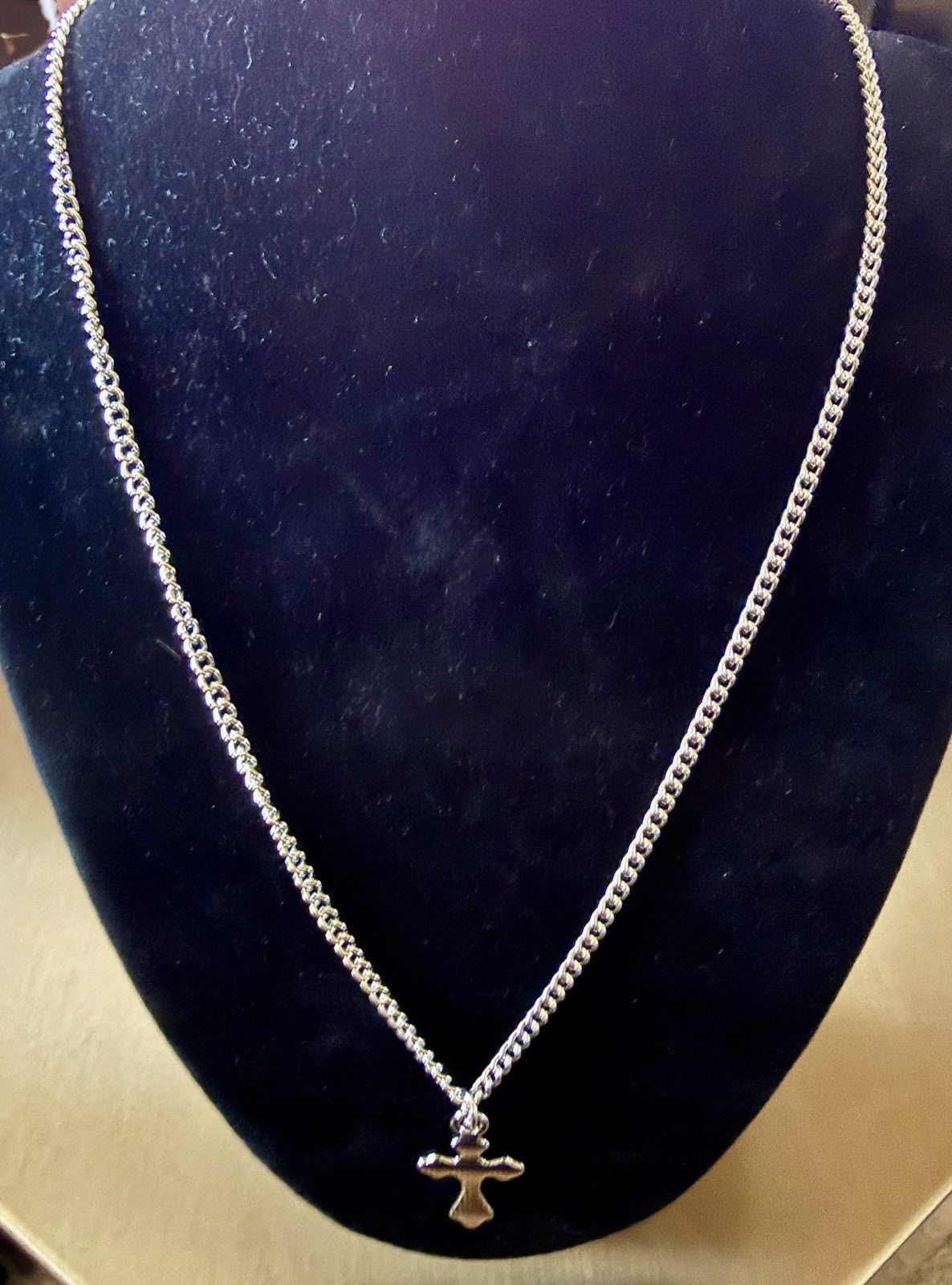 Cross Pendant and Necklace 
