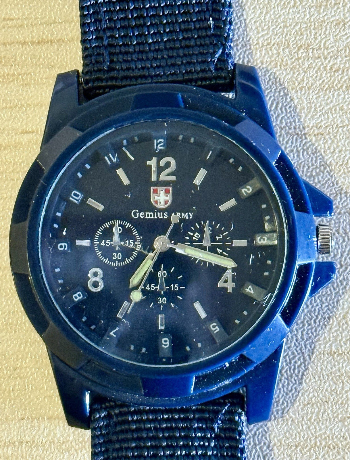 LsvtrUS Men's Sport Style Military Army Pilot Fabric Strap Watch