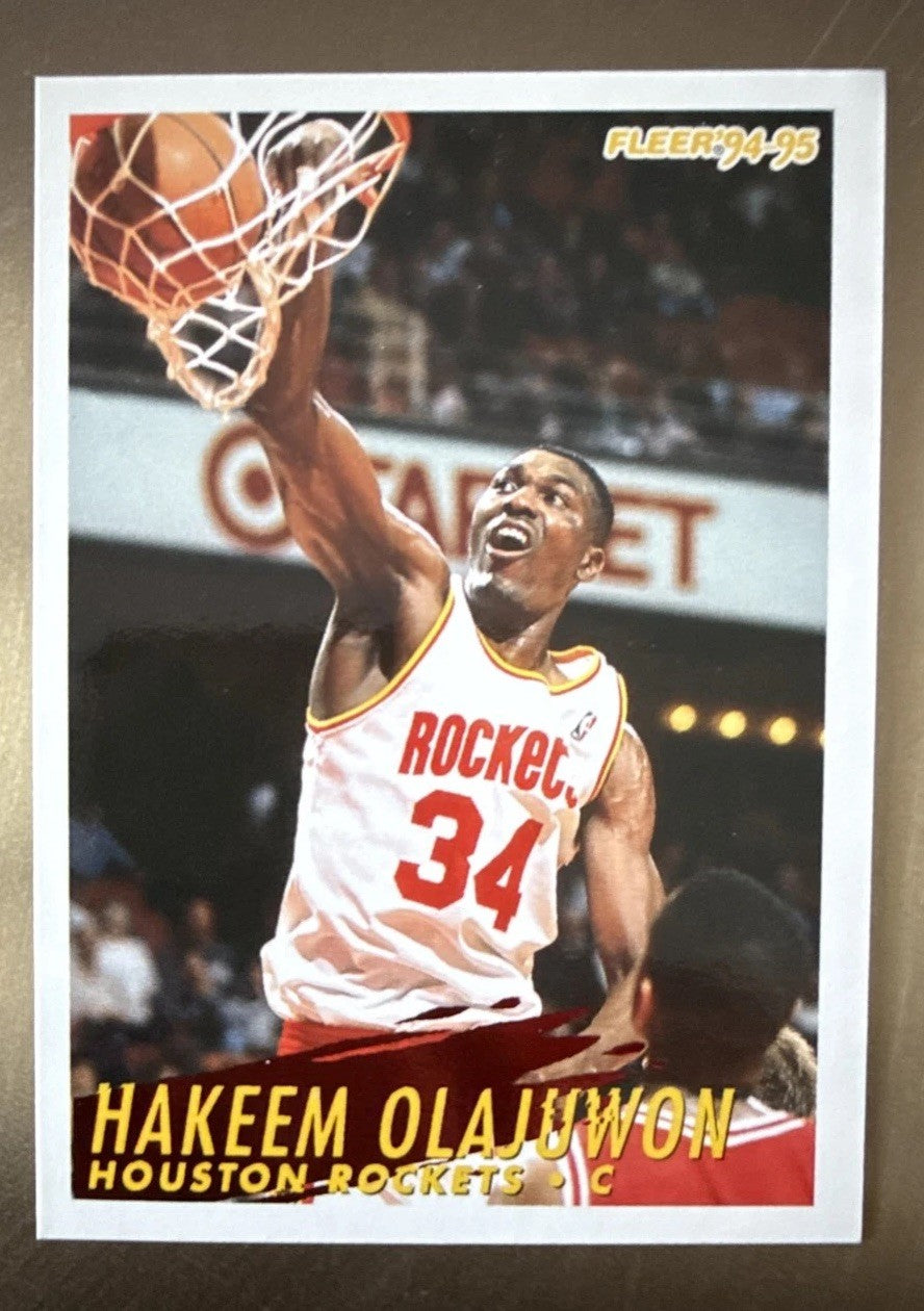 1994-95 Fleer - Hakeem Olajuwon #85