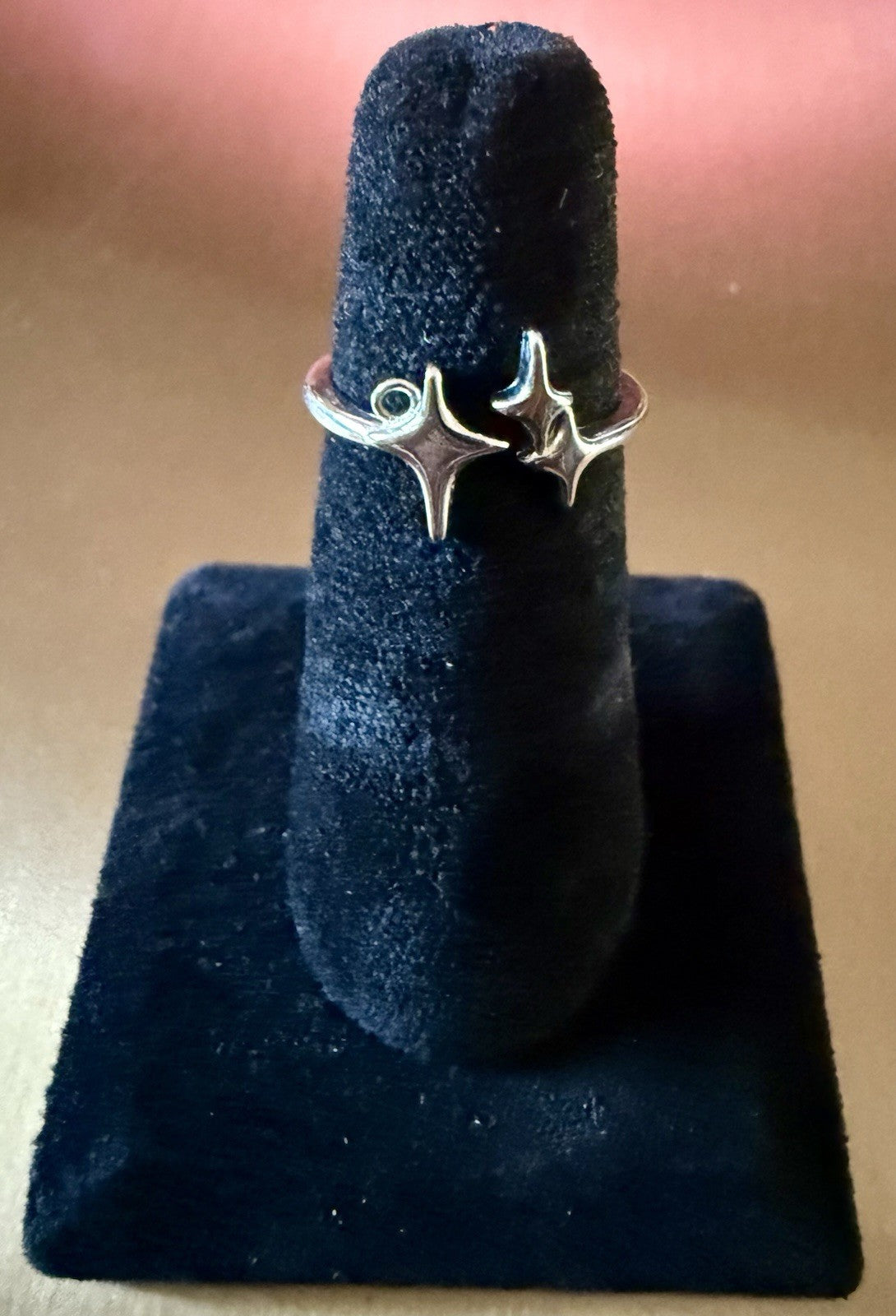 Silver Tone Ring- Size 6.75