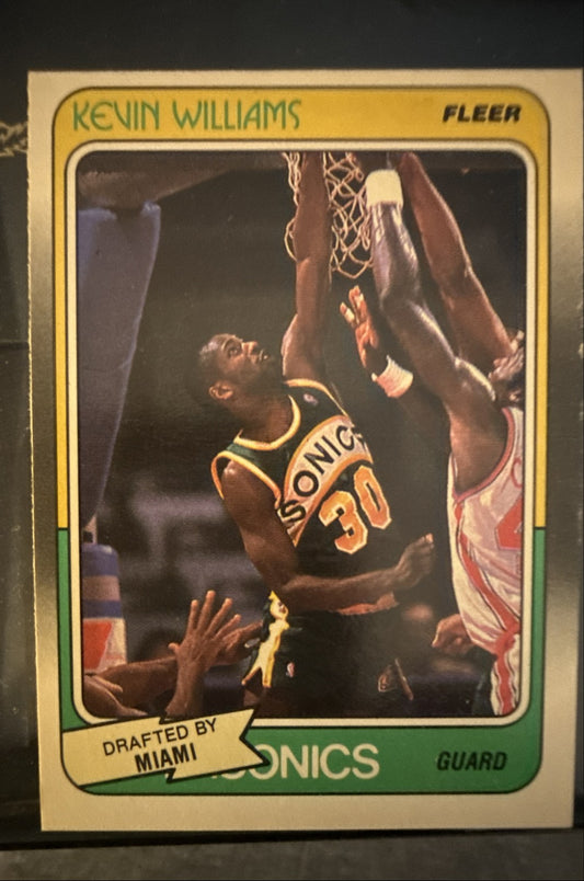 1988-89 Fleer - Kevin Williams #72