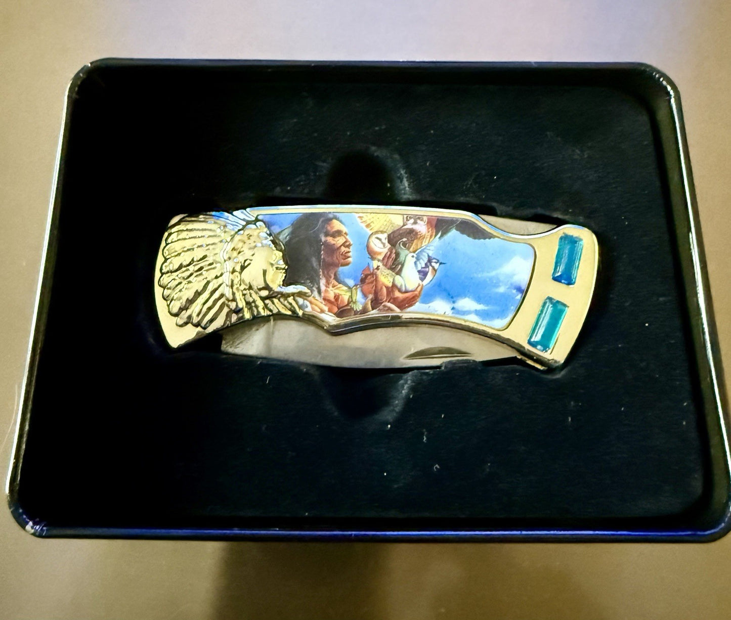 Vintage Native American Pocket Knife
