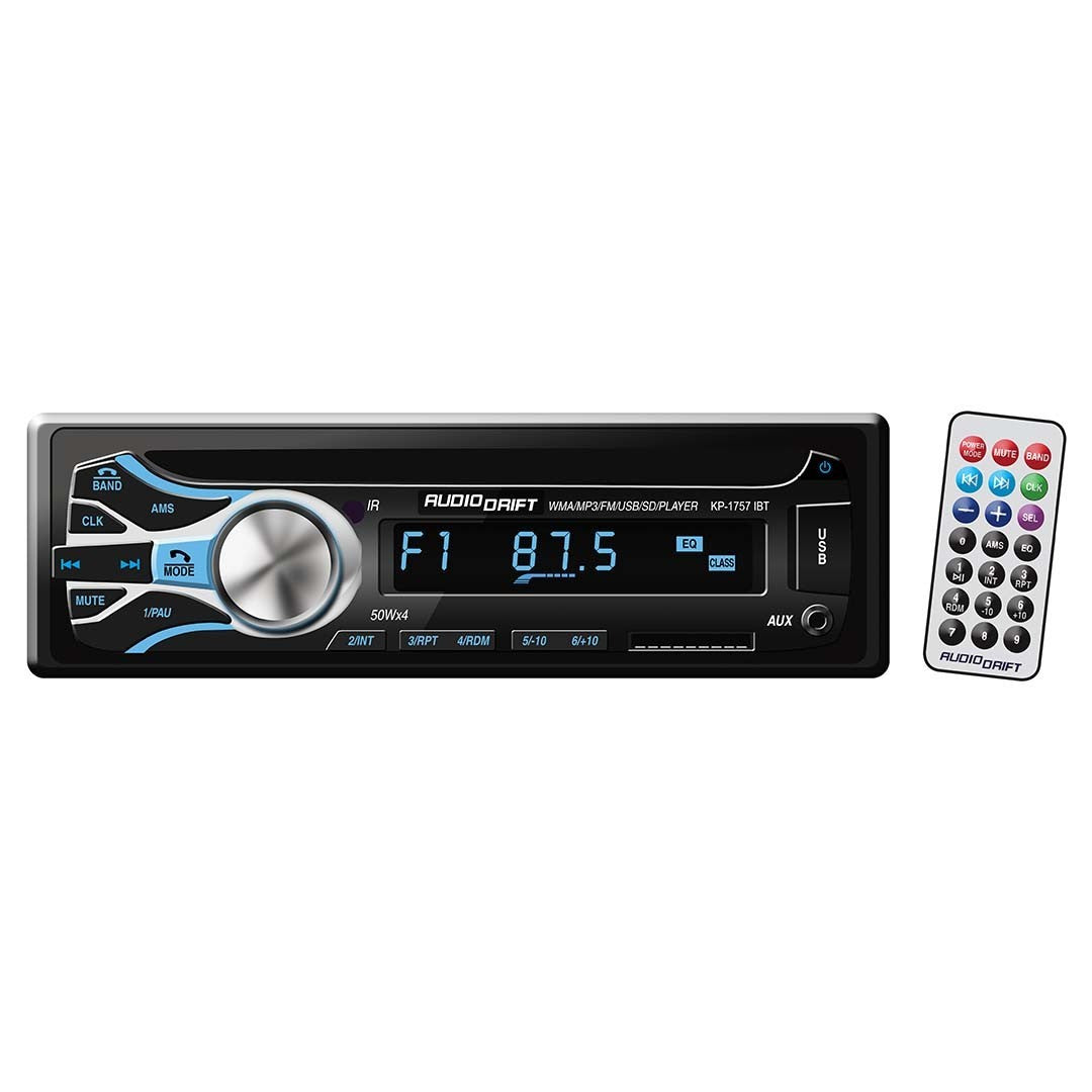 Audiodrift Mechless Fixed Face MP3 Receiver with USB/SD Inputs, Bluetooth & Remo