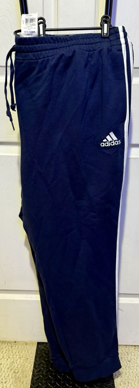 Adidas Essentials 3 Stripe Tappered Leg Pants