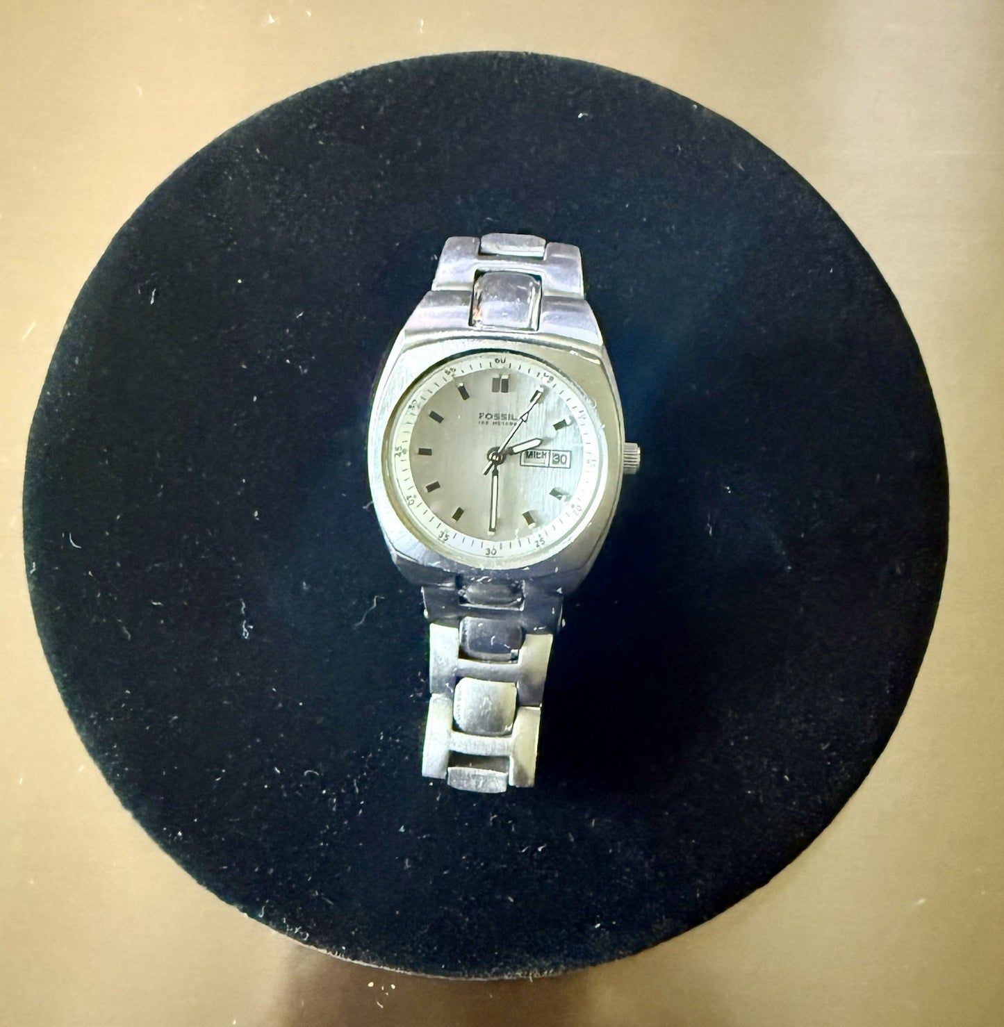 Fossil Women's Silver Stainless Steel Analog Dial Quartz Watch