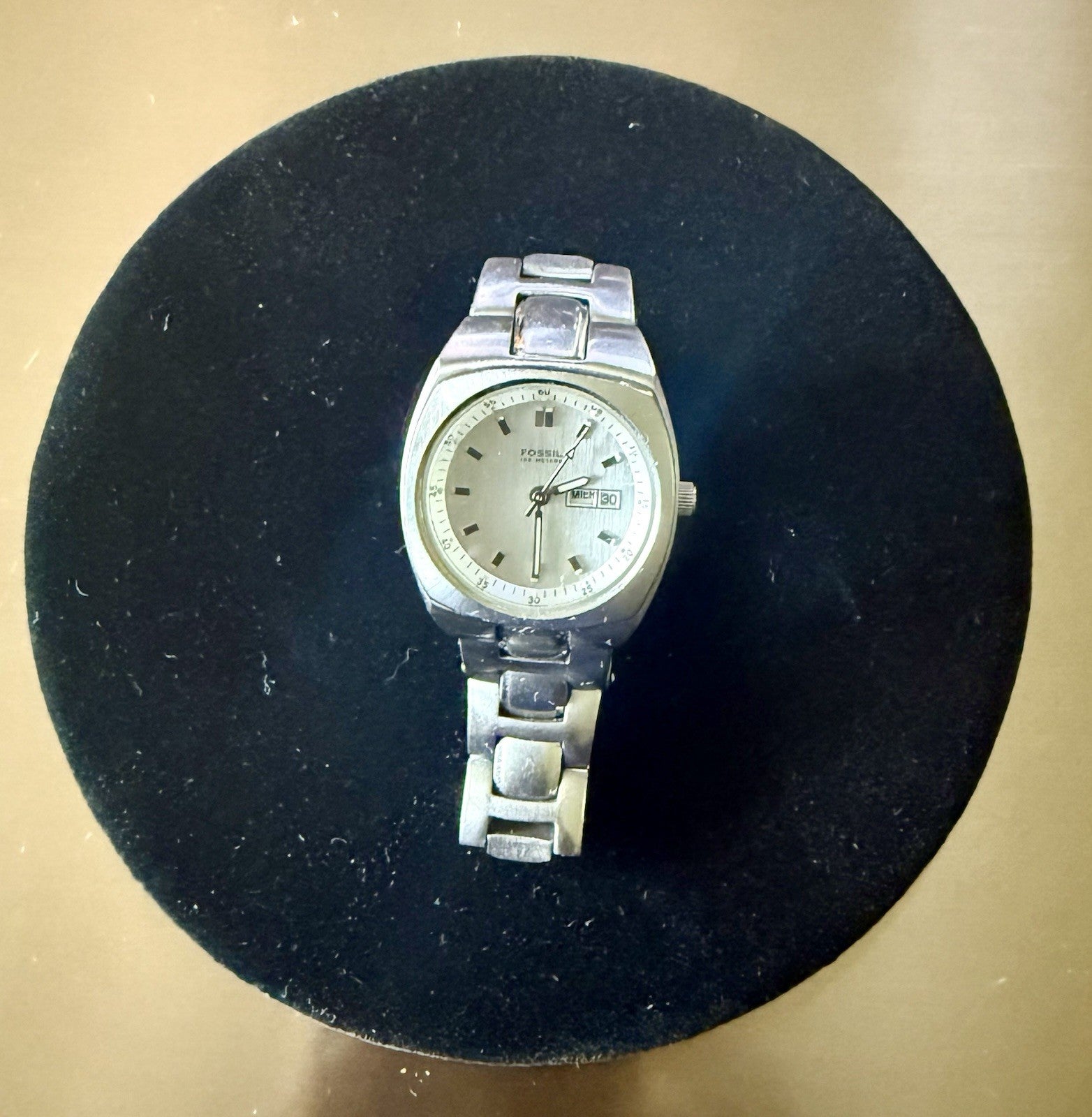 Fossil Women's Silver Stainless Steel Analog Dial Quartz Watch