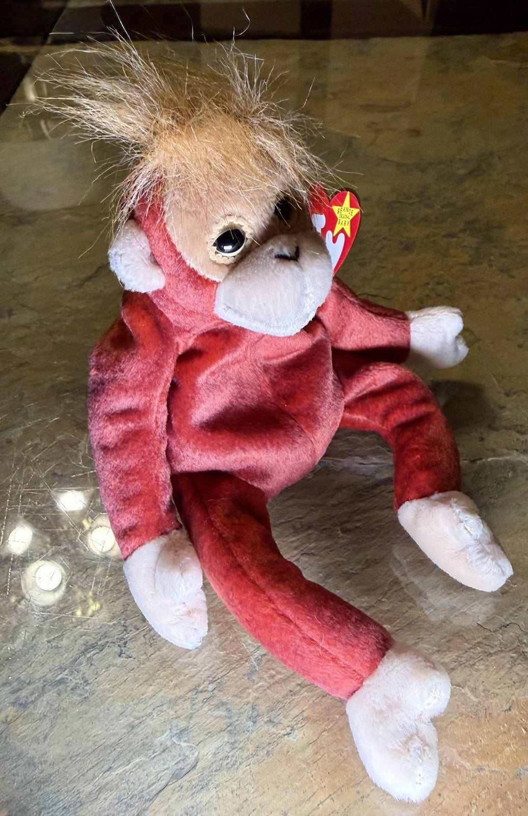 Ty Beanie Baby - Schweetheart the Orangutan