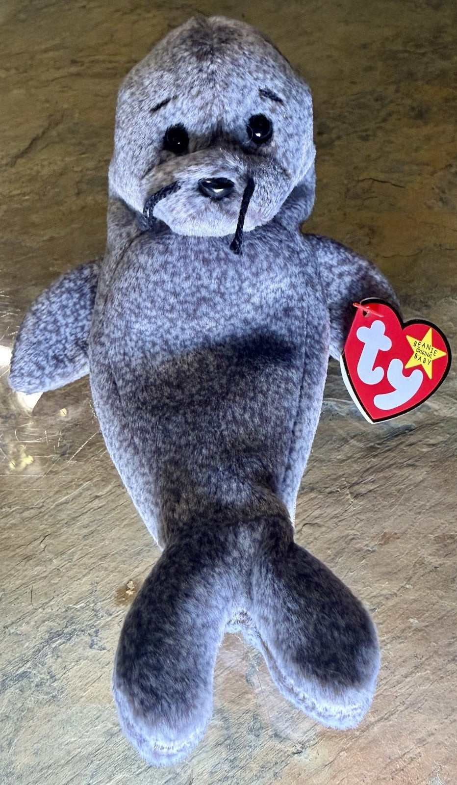 Ty Beanie Baby "Slippery" the Seal