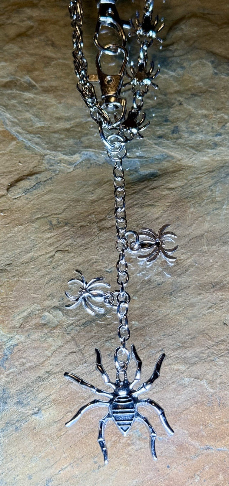 Stainless Steel Spider Wallet Chain