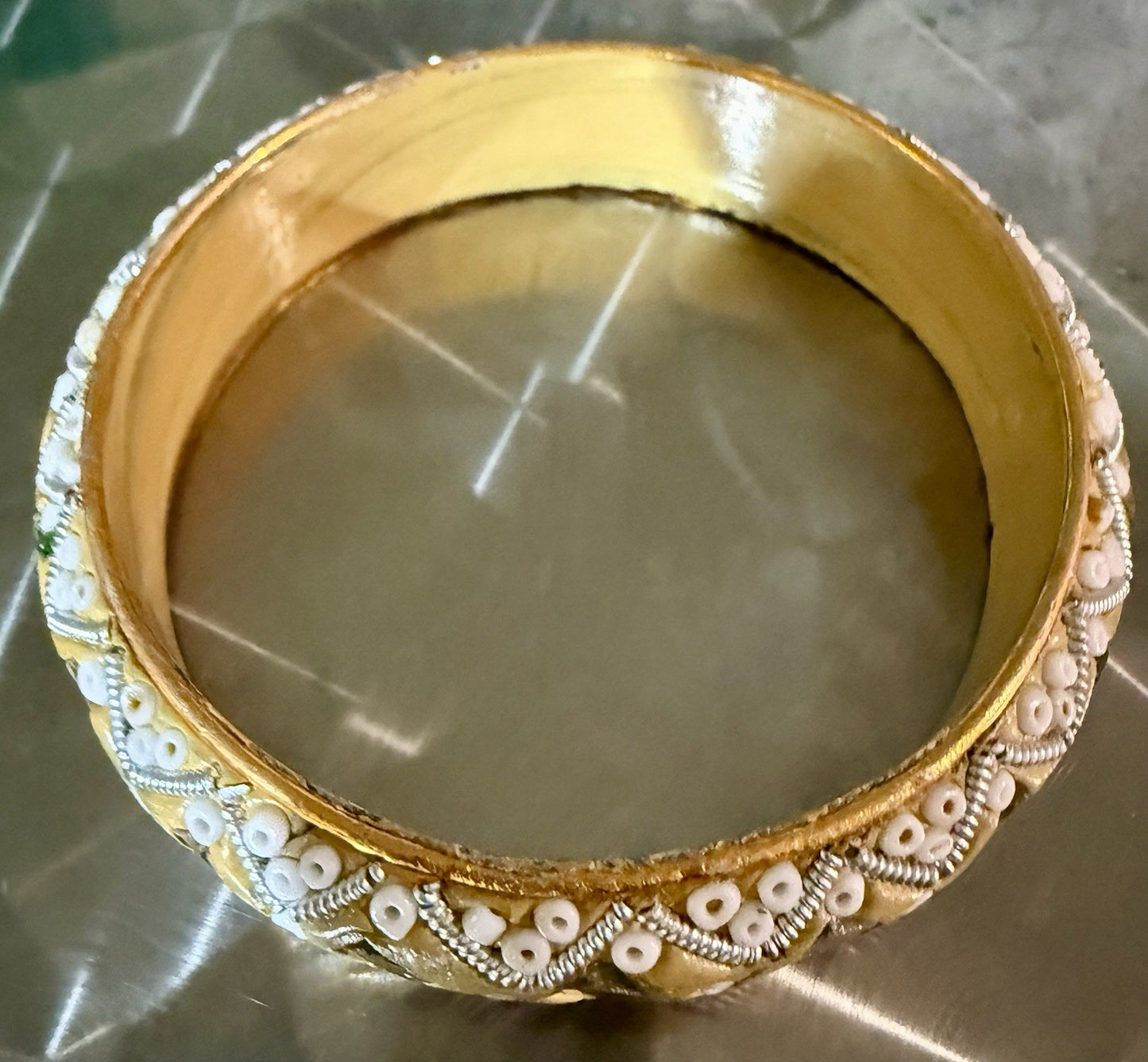 Vintage Boho Wooden Bracelet 