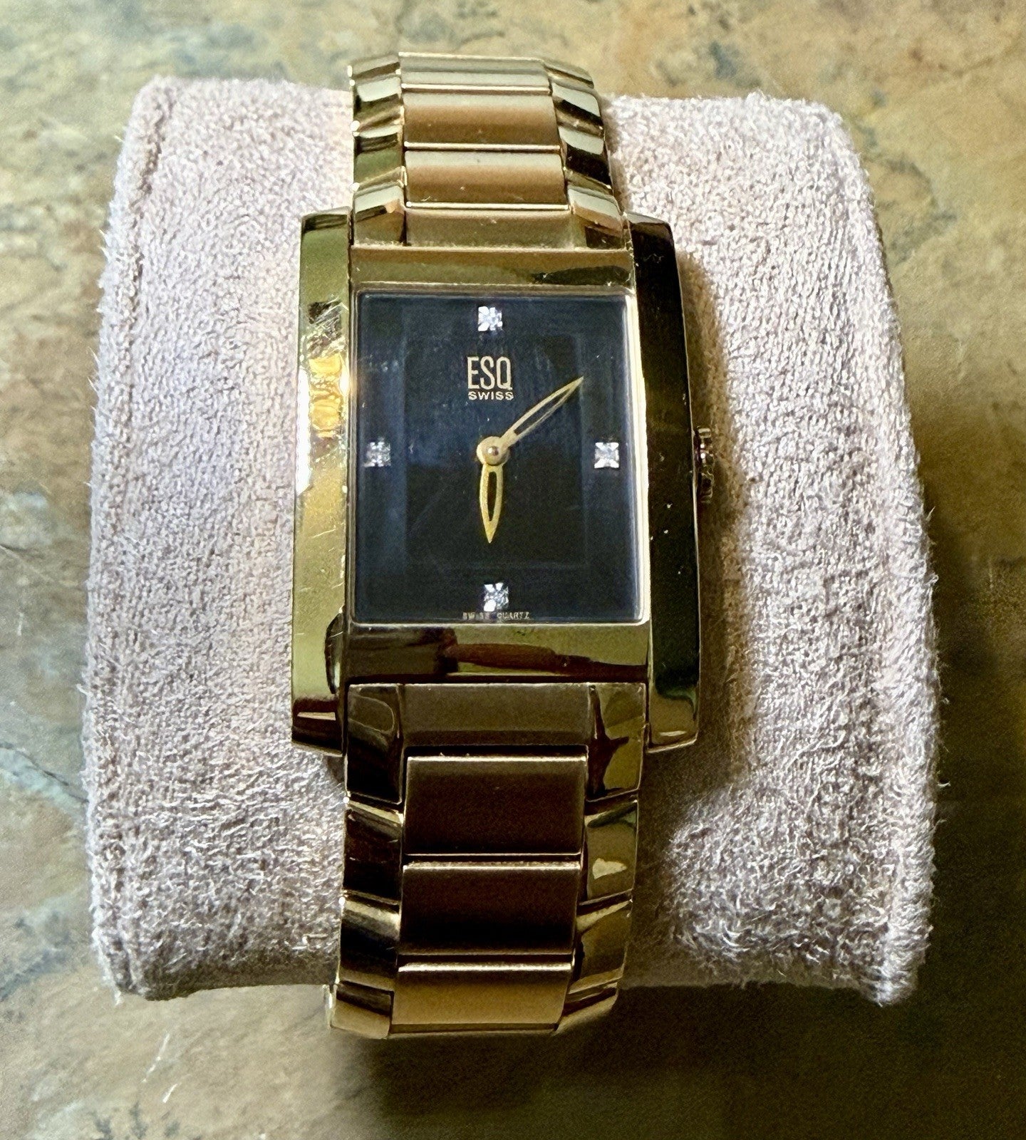 ESQ by Movado Men's Venture 4 Diamond Watch Stainless E5342