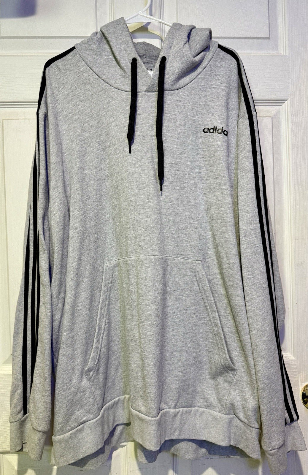 Adidas Essentials 3-Stripes Fleece Hoodie 