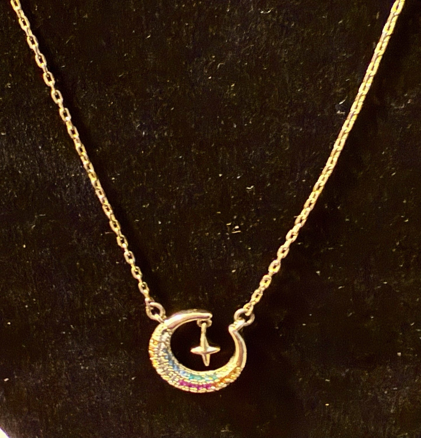 Crescent Moon Necklace 