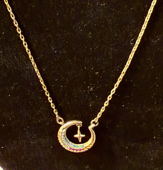 Crescent Moon Necklace 