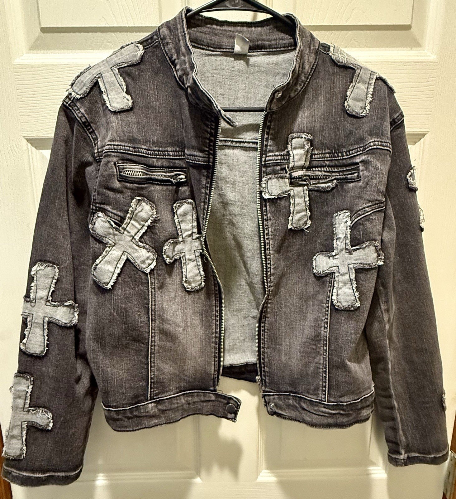 Women’s Denim Jacket-Large 