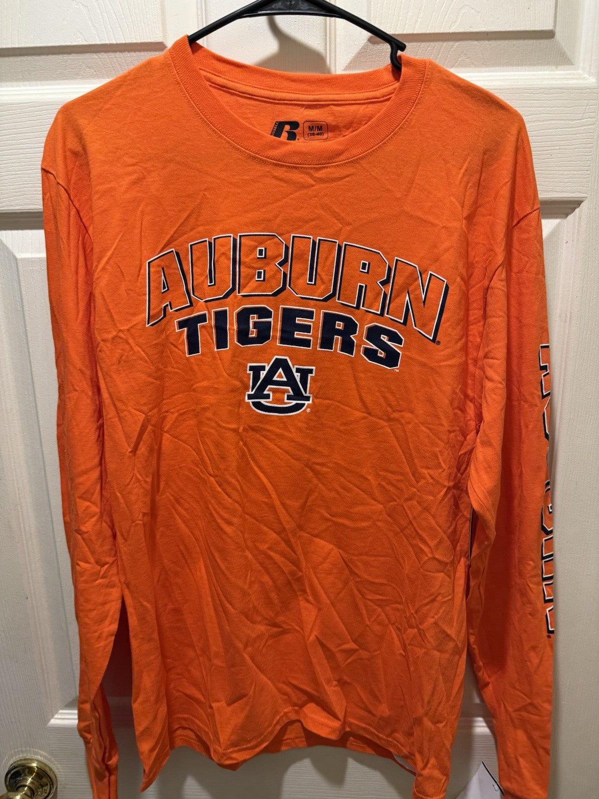 Auburn Tigers Men's Long Sleeve T Shirt Medium 