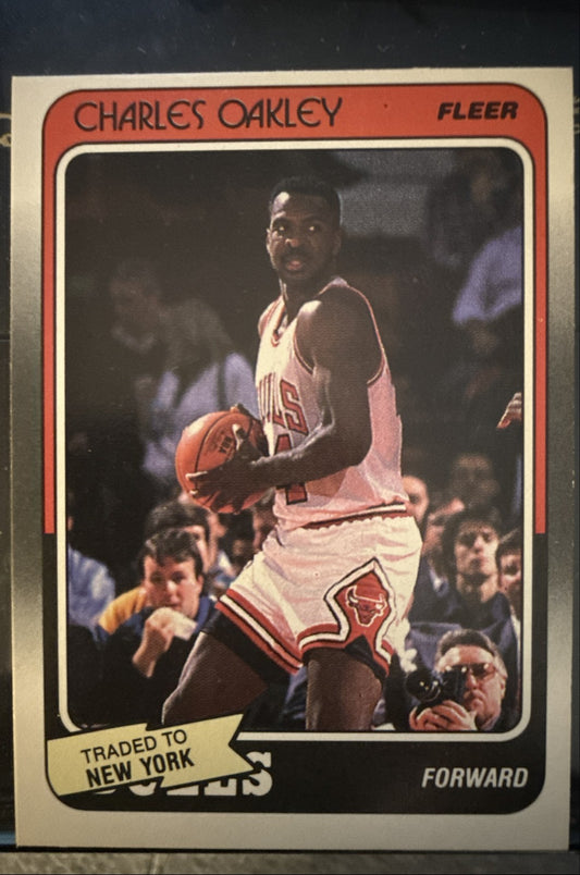 1988-89 Fleer - Charles Oakley #18