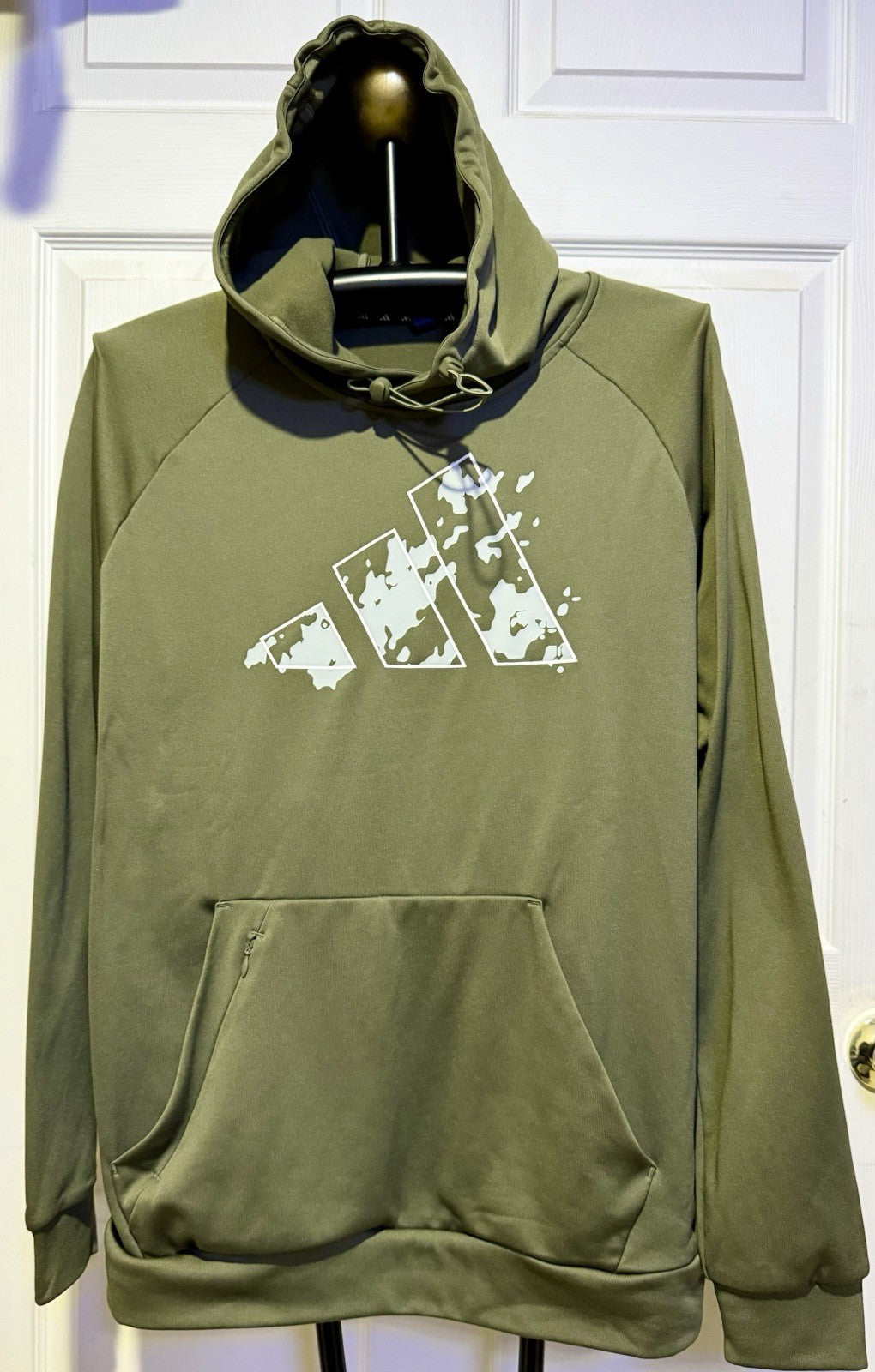 Adidas Men's Game & Go Big Logo Training Fleece Hoodie