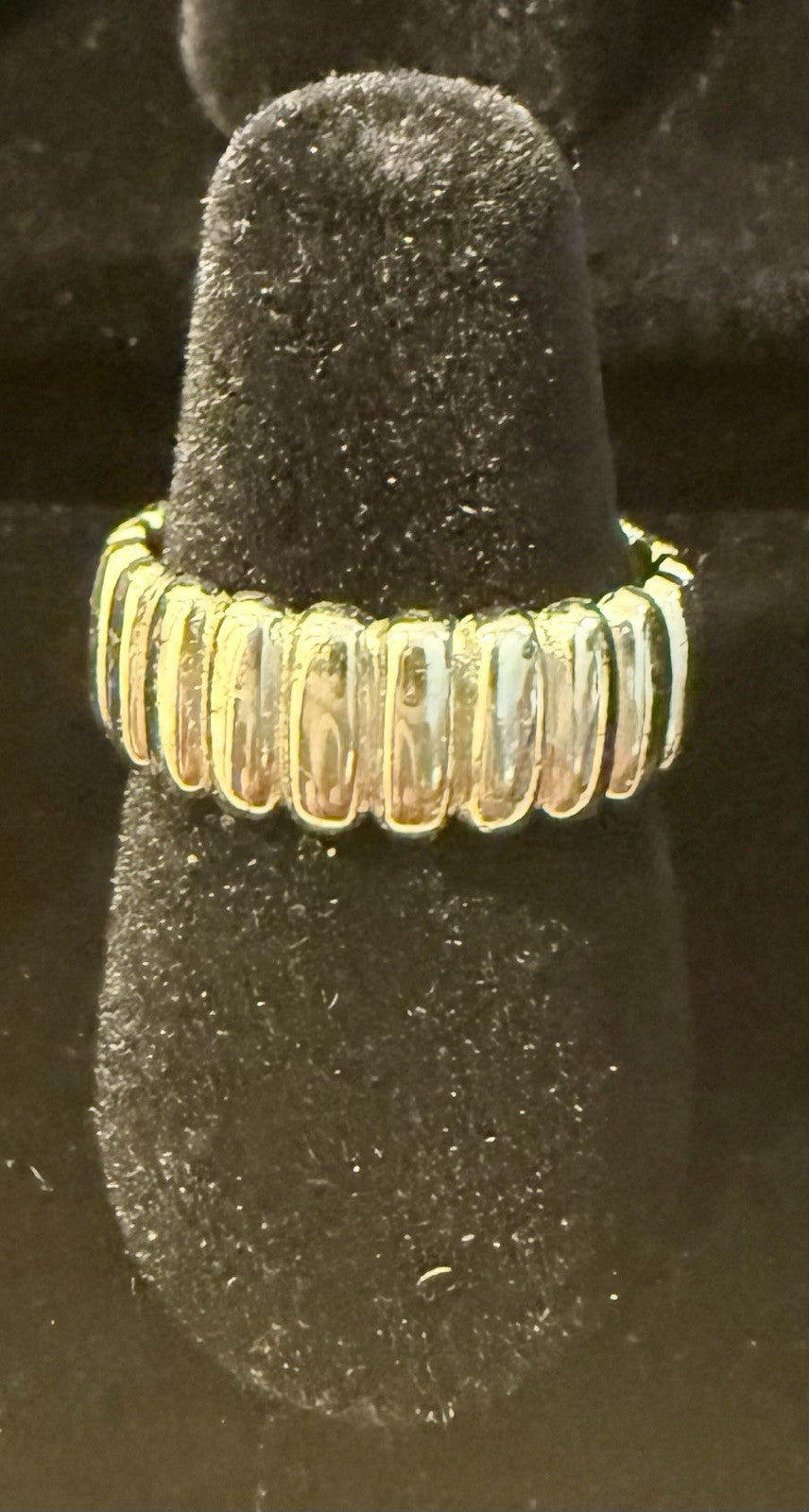 Gold Tone Ring - Size 7