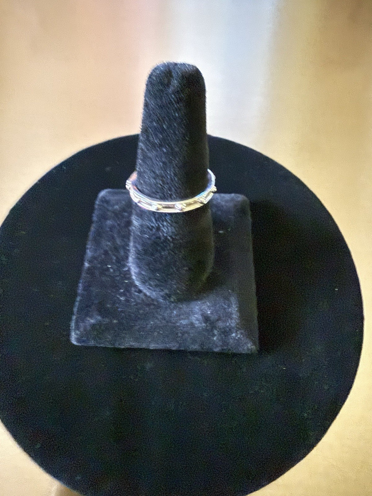 5mm ROSARY RING REAL SOLID .925 STERLING SILVER SIZE 10