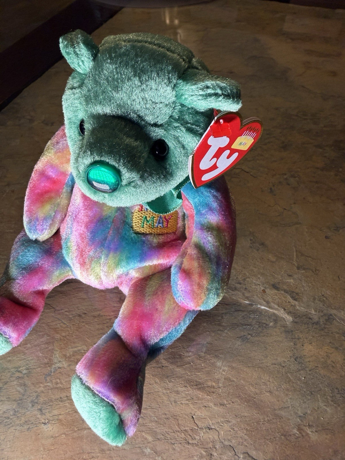 Ty Beanie Baby- May The Birthday Bear