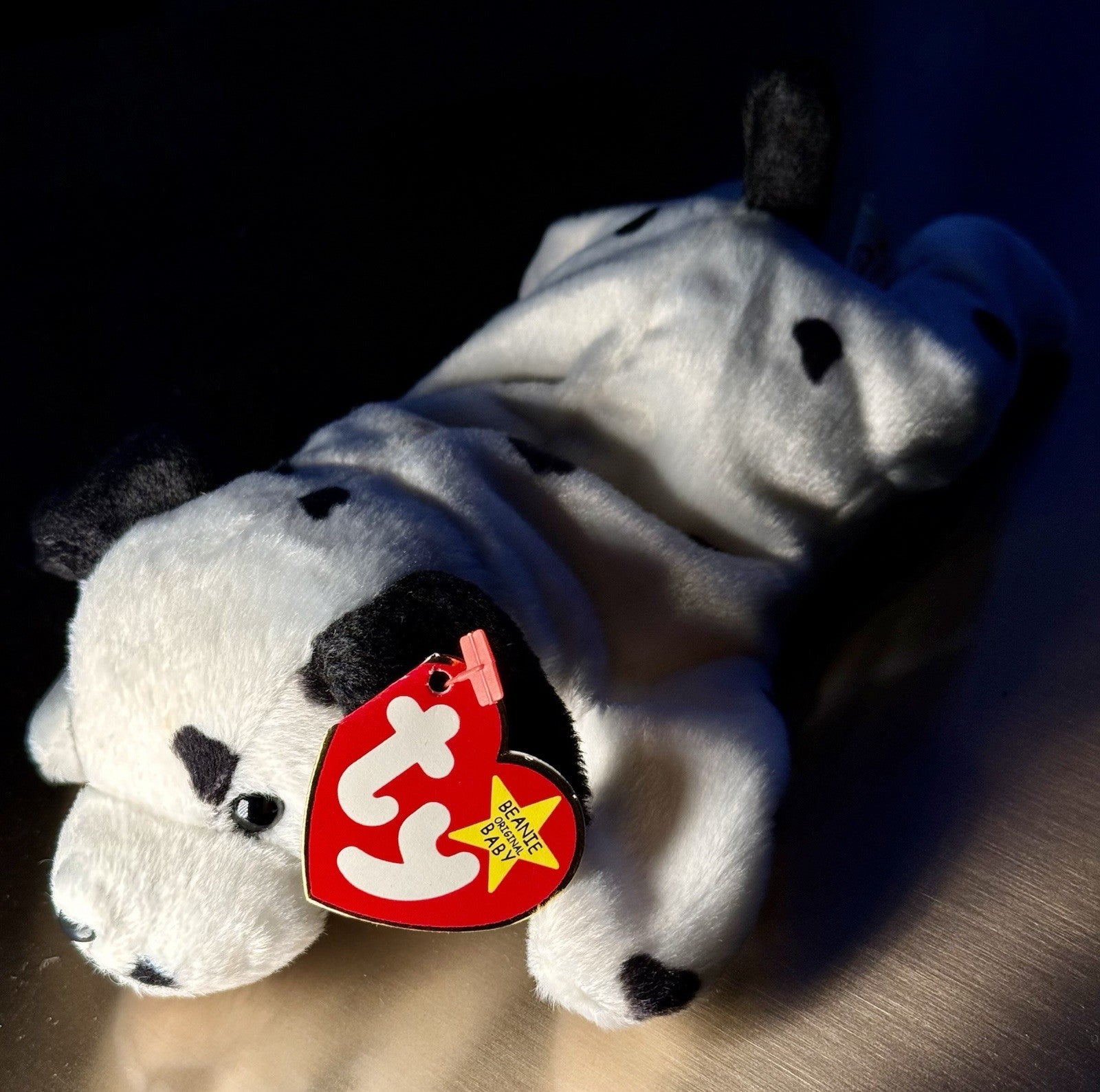 Ty Beanie Baby named Dotty the Dalmatian dog