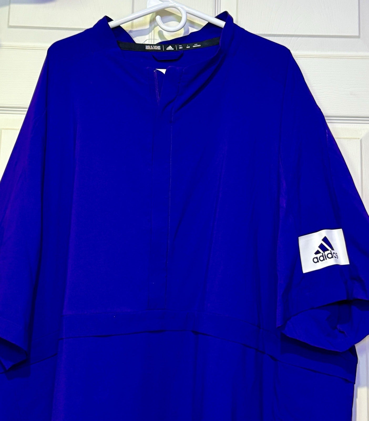 Adidas Men's Game Mode Short Sleeve Quarter Zip Shirt 