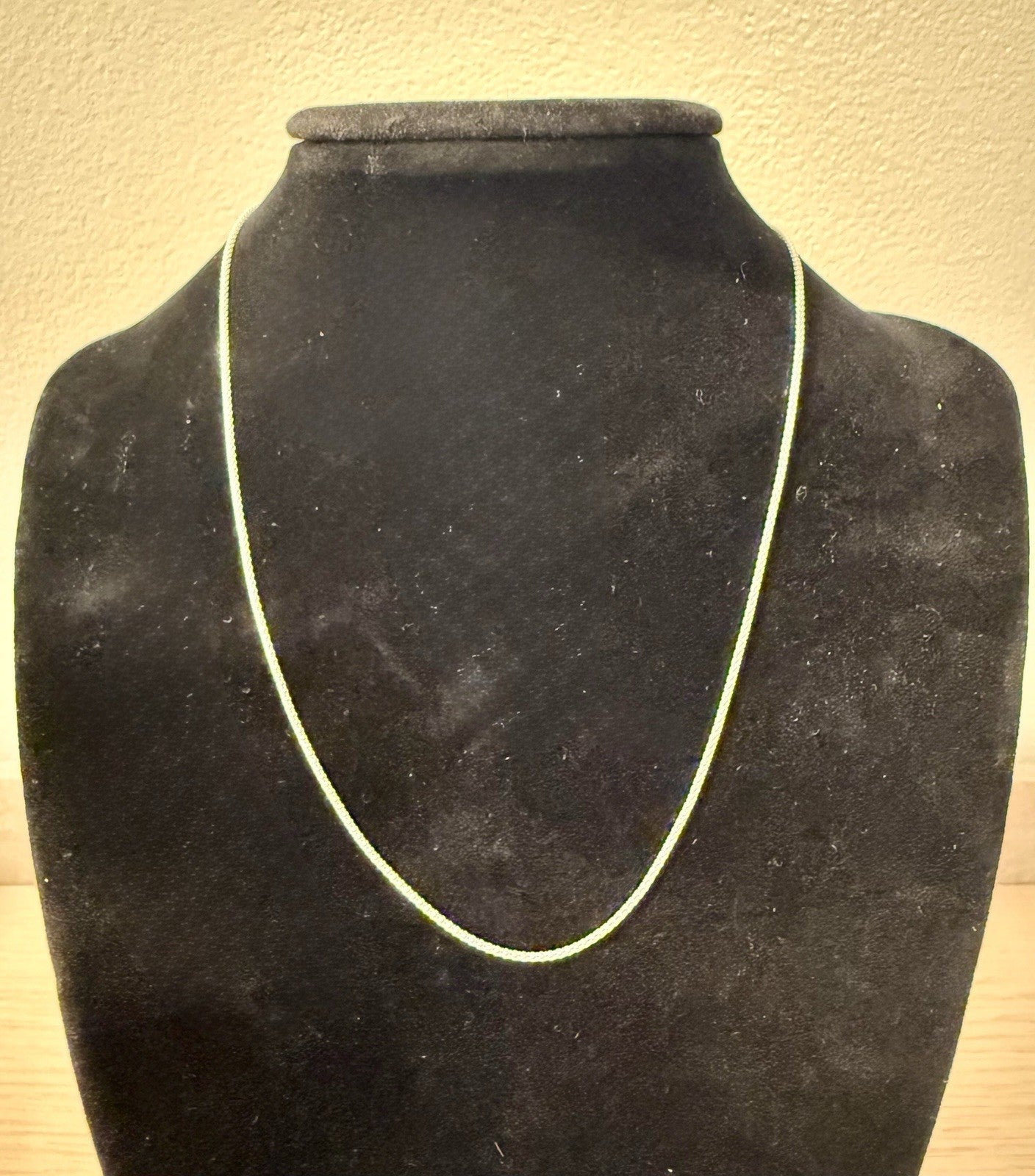 Sterling Silver Necklace-16”